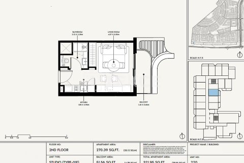 Dubai, UAE의 판매용 아파트 침실 1개, 64제곱미터 번호 730873 - 사진 17