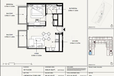 Apartman u Jebel Ali, Dubai, UAE 1 soba, 40 m2 Br. 730870 - fotografija 13