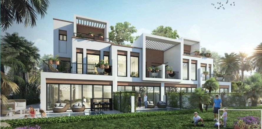 Townhouse i Damac Lagoons, Dubai, UAE 4 soveværelser, 144 kvm № 766809
