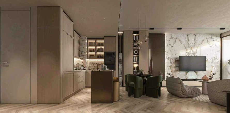 Byt v Sky Line by Peace Homes
 v Dubai Land, SAE 1 pokoj, 51.93 m² Č.: 718258
