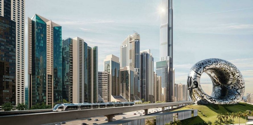 Apartmen di Dubai, UAE 1 bilik tidur, 84 meter persegi № 701935