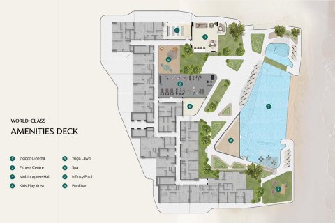 Al Marjan Island, Ras Al Khaimah, BAE’de satılık daire 2 yatak odası, 101 m² No 656452 - fotoğraf 4