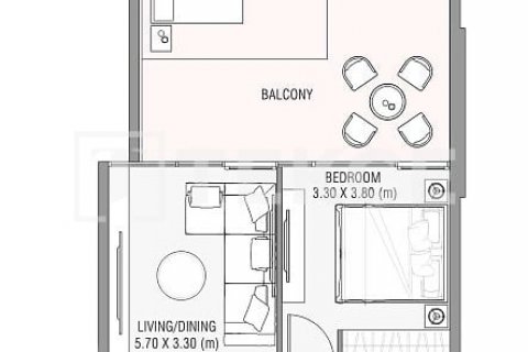 Apartament në Dubai, Emiratet e Bashkuara Arabe 2 dhoma gjumi, 94 m2. № 630854 - Foto 14