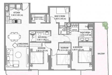 Купить квартиру в Дубай, ОАЭ 4 комнаты, 129м2, № 630855 - фото 16