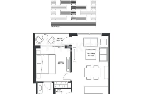 Apartmen di Dubai, UAE 2 bilik tidur, 110 meter persegi № 762871 - foto 10