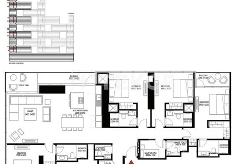 Apartmen di Dubai, UAE 2 bilik tidur, 110 meter persegi № 762871 - foto 13
