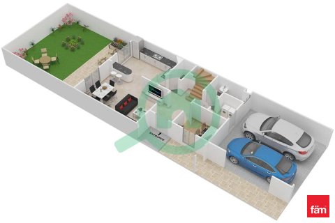 Villa te huur in Dubai, VAE 2 slaapkamers, 269.2 vr.m., nr 710758 - foto 3