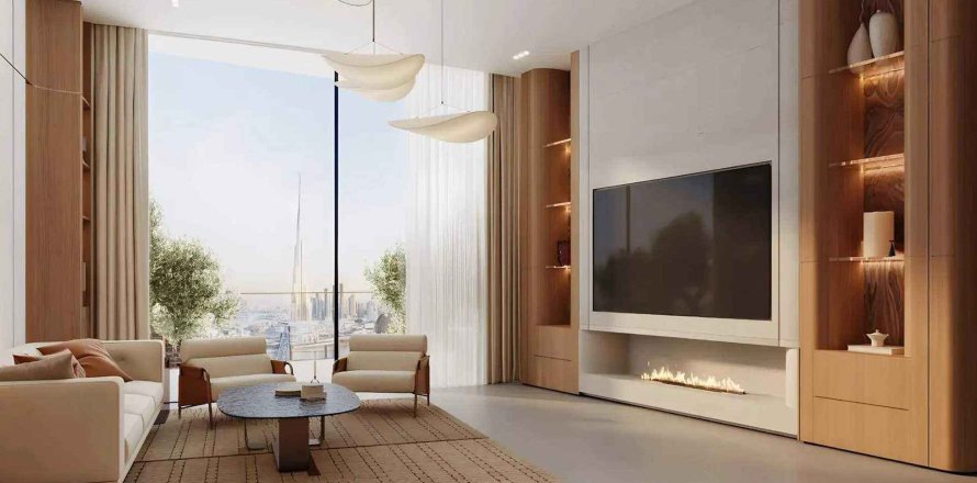 Byt v Binghatti Skyflame v Majan, Dubai, SAE 2 ložnice, 116.51 m² Č.: 700343