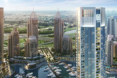 Lägenhet till försäljning i Dubai Marina, Dubai, UAE 1 sovrum, 78 kvm Nr. 637199 - fotografi 11