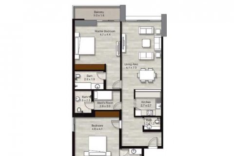 Apartment in LIV RESIDENCE in Dubai Marina, UAE 2 bedrooms, 137 sq.m. № 637195 - photo 5