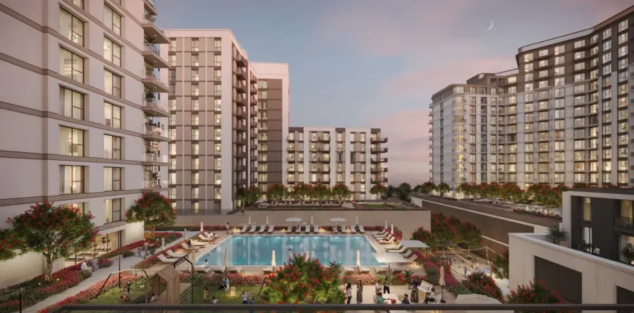 Apartament në Town Square, Dubai, Emiratet e Bashkuara Arabe 1 dhomë gjumi № 720777