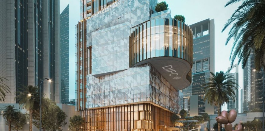 Apartemen di DIFC, Dubai, UEA 1 kamar tidur, 69.6 m2 nomor 633849