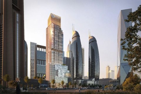 Apartemen di DIFC, Dubai, UEA 1 kamar tidur, 69.6 m2 nomor 633849 - foto 8