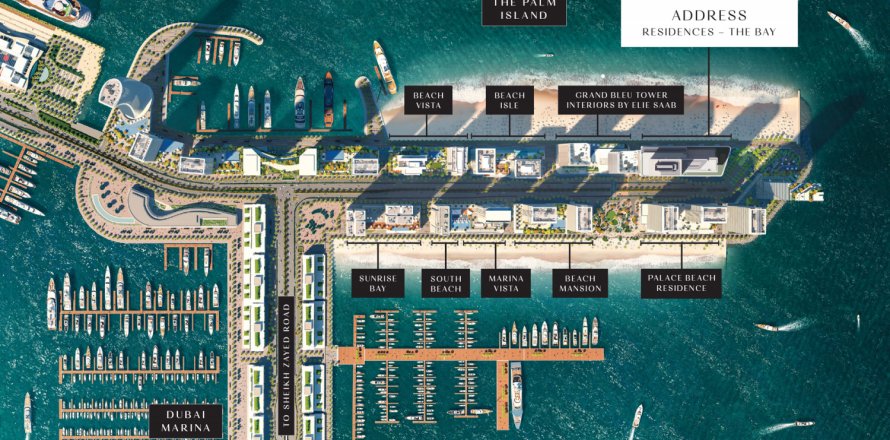 Leilighet i Dubai Healthcare City, Dubai, Emiratene 1 soverom, 72 kvm nr. 639615