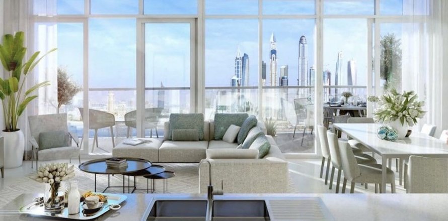 דירה ב Dubai Harbour, Dubai, איחוד האמירויות 2 חדרי שינה, 128.5 מ"ר מספר 629299