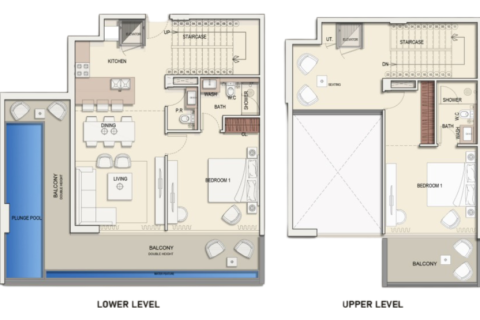 آپارتمان برای فروش در  Jumeirah Village Circle، Dubai، امارات متحده عربی  42 متر مربع ، شماره 728497 - تصویر 13