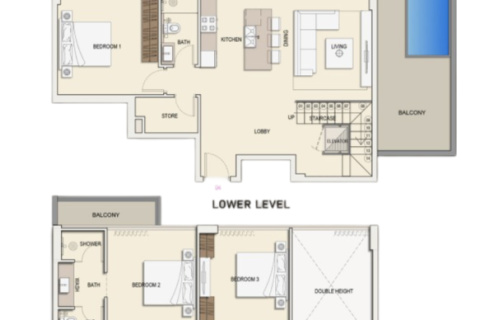 آپارتمان برای فروش در  Jumeirah Village Circle، Dubai، امارات متحده عربی  42 متر مربع ، شماره 728497 - تصویر 14