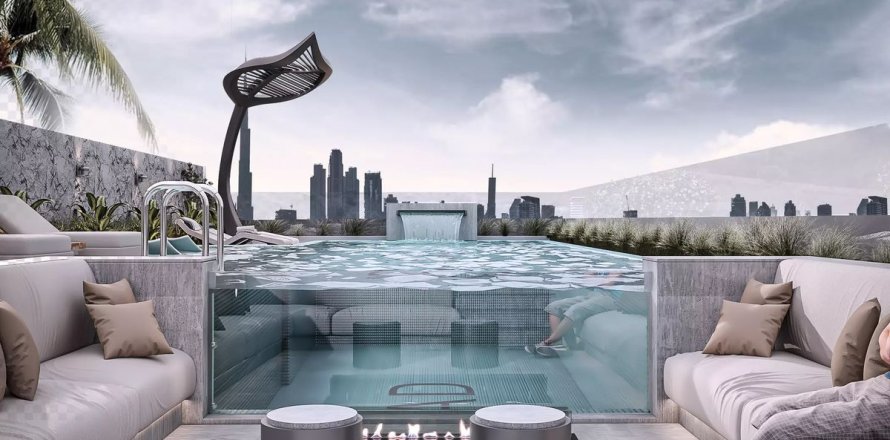 Apartemen di Dubai, UEA 1 kamar tidur, 72 m2 nomor 712918