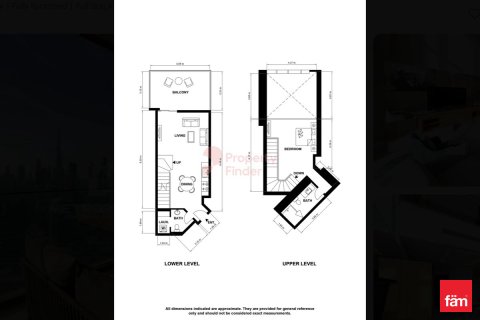 Duplex sa Business Bay, Dubai, UAE 1 silid-tulugan, 103.6 sq.m. № 711375 - larawan 13