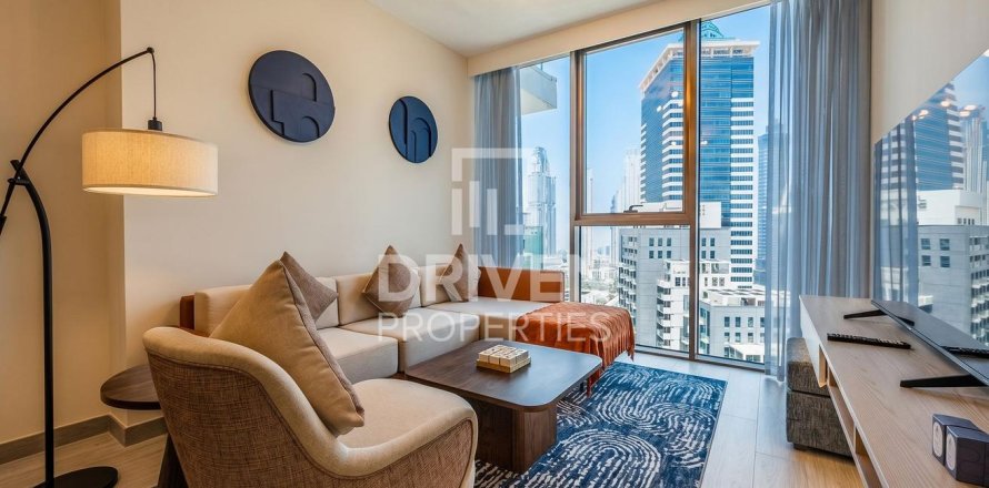 Apartament në Business Bay, Dubai, Emiratet e Bashkuara Arabe 2 dhoma gjumi, 110.18 m2. № 768139