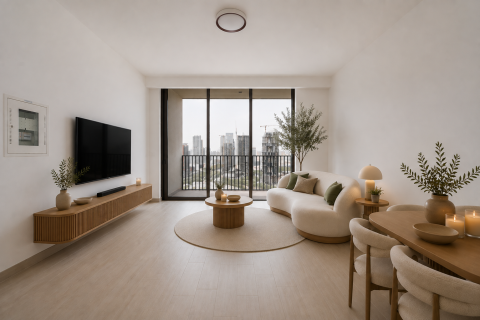 Apartamento en venta en Jumeirah Village Circle, Dubai, EAU 1 habitación, 74.19 m2 № 748336 - foto 1
