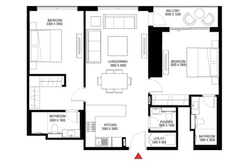 Dubai, संयुक्त अरब अमीरात में अपार्टमेंट, 1 बेडरूम, 62 वर्ग मीटर, संख्या 689742 - फ़ोटो 7