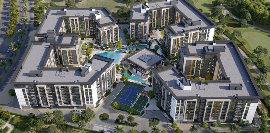 Dubai Land, Dubai, संयुक्त अरब अमीरात में अपार्टमेंट, 1 कमरा, 45 वर्ग मीटर, संख्या 689741