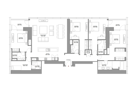 Ras Al Khor, Dubai, संयुक्त अरब अमीरात में अपार्टमेंट, 1 बेडरूम, 68 वर्ग मीटर, संख्या 689739 - फ़ोटो 7