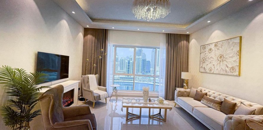 Byt v Business Bay, Dubai, SAE 2 ložnice, 123.9 m² Č.: 680024