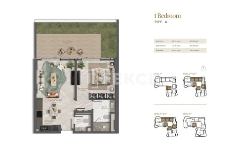 Appartement à vendre à  Al Marjan Island, Ras Al Khaimah, EAU 2 chambres, 134 m2 № 763179 - photo 28