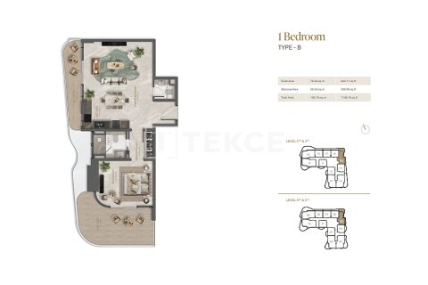 Appartement à vendre à  Al Marjan Island, Ras Al Khaimah, EAU 2 chambres, 134 m2 № 763179 - photo 29