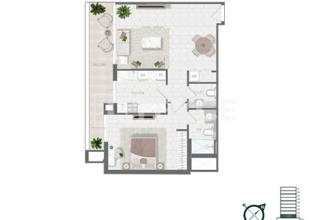 Penthouse di Al Satwa, Dubai, UAE 3 bilik tidur, 239 meter persegi № 763182 - foto 18