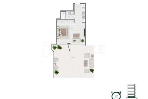 Penthouse di Al Satwa, Dubai, UAE 3 bilik tidur, 239 meter persegi № 763182 - foto 14