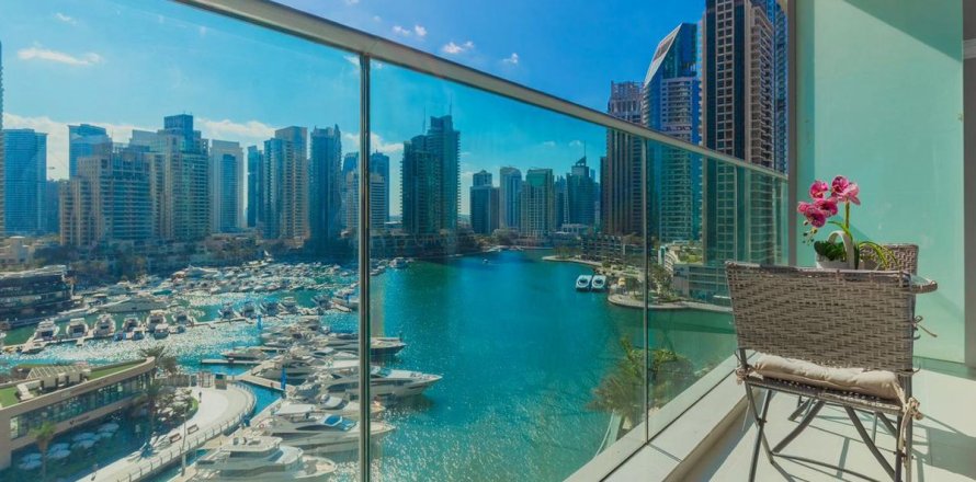 Dubai Marina, Dubai, संयुक्त अरब अमीरात में अपार्टमेंट, 2 बेडरूम, 140.2 वर्ग मीटर, संख्या 699745