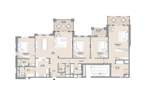 Apartament na sprzedaż w Umm Suqeim, Dubai, ZEA 1 sypialnia, nr 690032 - zdjęcie 8