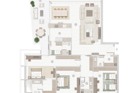 Apartamento en venta en Al Zorah, Ajman, EAU 1 dormitorio, 130 m2 № 690031 - foto 10