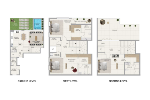 Dubai, UAE의 판매용 아파트 침실 1개, 67제곱미터 번호 690030 - 사진 10