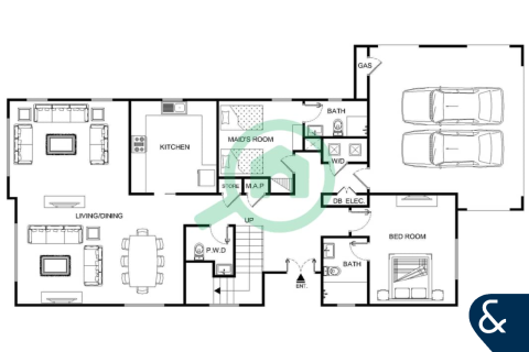 Vila v Arabian Ranches, Dubai, SAE 4 ložnice, 297 m² Č.: 671466 - fotografie 27