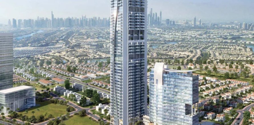 Apartment i Jumeirah Village Circle, Dubai, UAE 1 soveværelse, 74 kvm № 647493