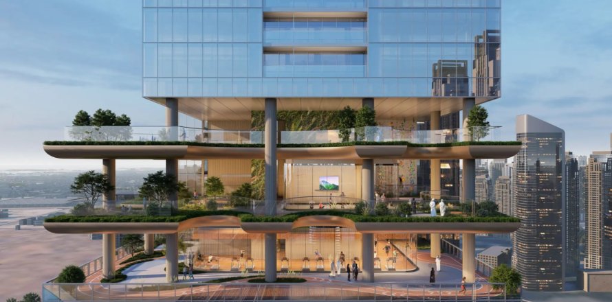 Huoneisto Business Bay, Dubai, Arabiemiraatit 2 makuuhuonetta, 147 m2 № 647494