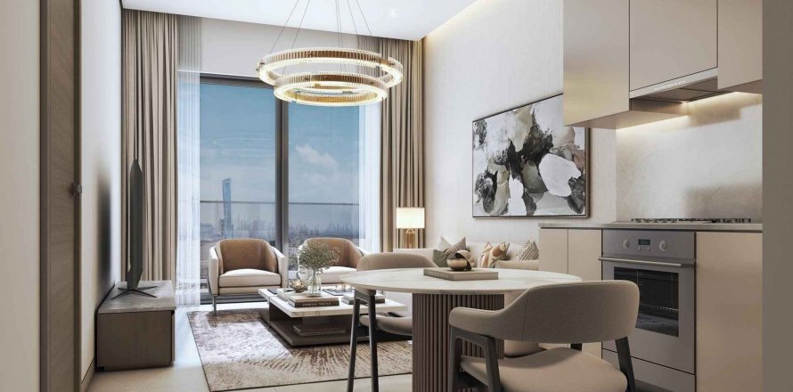 Apartemen di The Tranquil at Sobha Central di Dubai, UEA 1 kamar tidur, 63.71 m2 nomor 641309