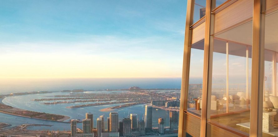 阿联酋 Dubai Dubai Marina 顶层豪华公寓 5 卧, 1310.1 平方米 , 编号 630345