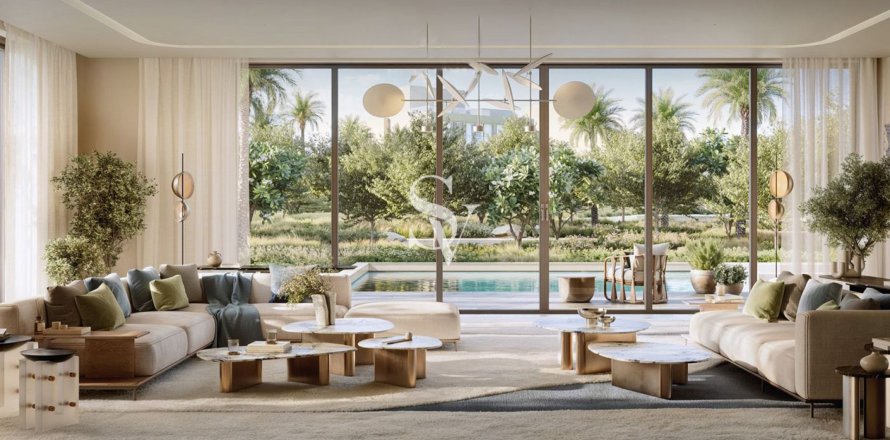 Vila di Dubai, UEA 4 kamar tidur, 767 m2 nomor 715914