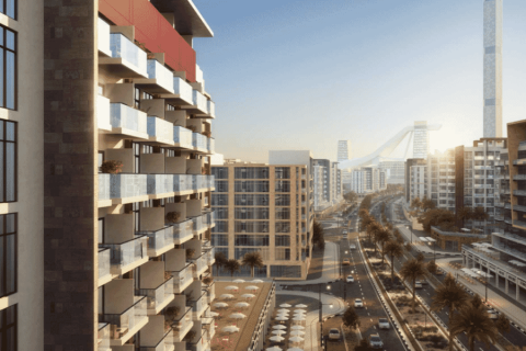 Lakás az AZIZI RIVIERA BEACHFRONT lakóparkban itt: Meydan, Dubai, EAE, 1 hálószoba, 60 m², azonosító: 687767 - fénykép 4