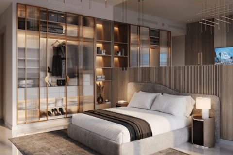 Apartament në Jumeirah Village Circle, Dubai, Emiratet e Bashkuara Arabe 1 dhomë gjumi, 56.85 m2. № 637593 - Foto 2