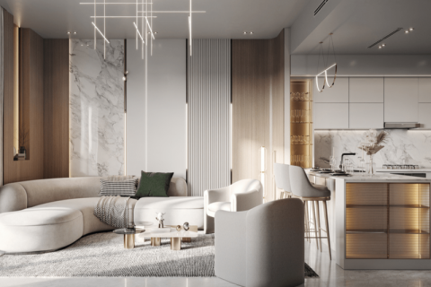 Apartament në Jumeirah Village Circle, Dubai, Emiratet e Bashkuara Arabe 1 dhomë gjumi, 56.85 m2. № 637593 - Foto 3
