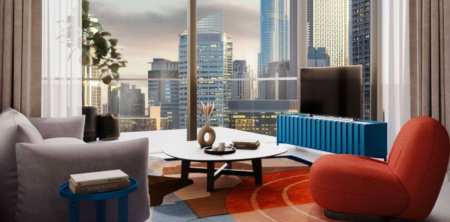 Apartment sa Business Bay, Dubai, UAE 1 silid-tulugan, 64.7 sq.m. № 711581