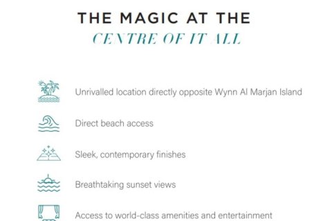 Leilighet til salgs i Al Marjan Island, Ras Al Khaimah, Emiratene 1 soverom, 148 kvm Nr. 656637 - Foto 5