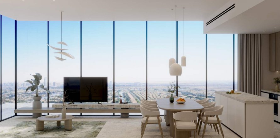 Korter asukohaga Treppan Tower asukohaga Jumeirah Village Triangle, Dubai, AÜE: 1 magamistoaga, 94.52 m² Nr 636723