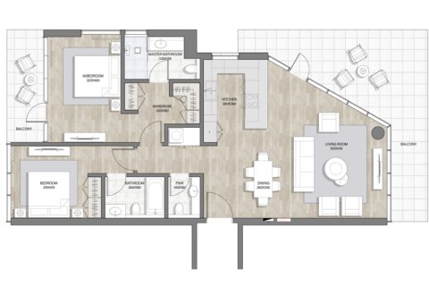 Apartment til salg i Mina Al Arab, Ras Al Khaimah, UAE 1 værelse, 47 kvm № 728562 - foto 19